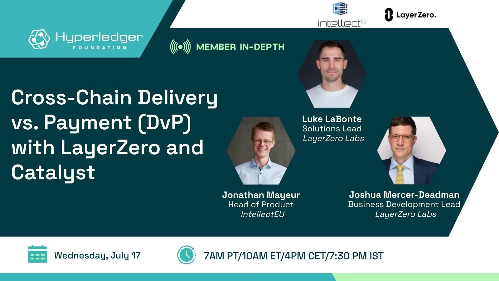 Hyperledger In-depth with IntellectEU and LayerZero Labs: Cross-Chain Delivery vs. Payment (DvP) with LayerZero and Catalyst featured image
